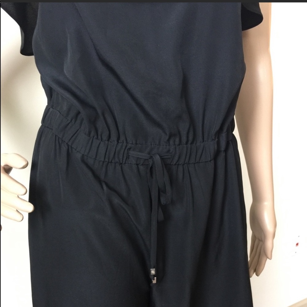 VGUC | Michael Kors Ruffle Jumpsuit Black M - Picture 7 of 7